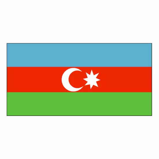 Bayraq (300*600) Azərbaycan (setka)