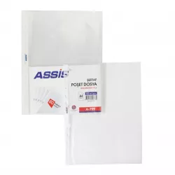 Fayl 80 mic.A-799 şəffaf 50 ədəd