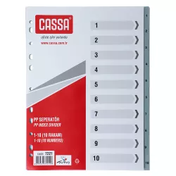 Seperator 7221 (1-10) Nömrəli