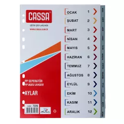 Seperator 7226 (1-12) Aylarla