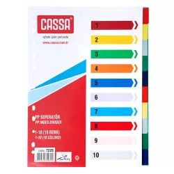 Seperator 7228 (1-10) Rənglərlə