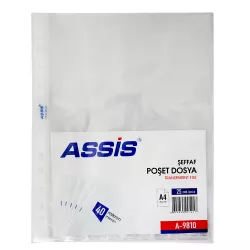 Fayl 40 mic. A-9810 A4-şəffaf 25 ədədli