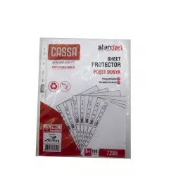 Fayl A4 C-7285 45 mic. buzlu 100 ədədli standart