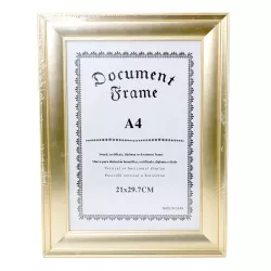 Çərçivə CLD9382-A4  21*29.7sm (qızılı)