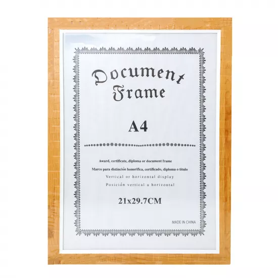 Çərçivə CLD9256-A4Y 21*29.7 (sarı)