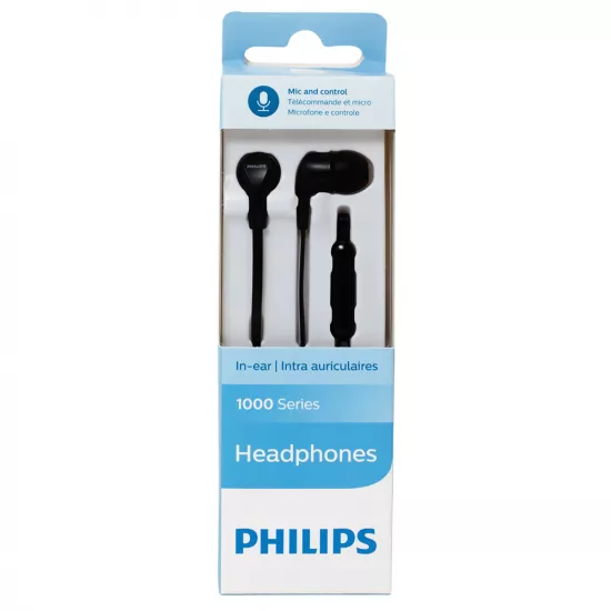 Qulaqlıq Philips naqilli (mikrofonlu) qara TAE1105BK/00