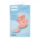 Qulaqlıq Philips (İPX4) naqilsiz 6-12 saat çəhrayı TAT2206PK/00