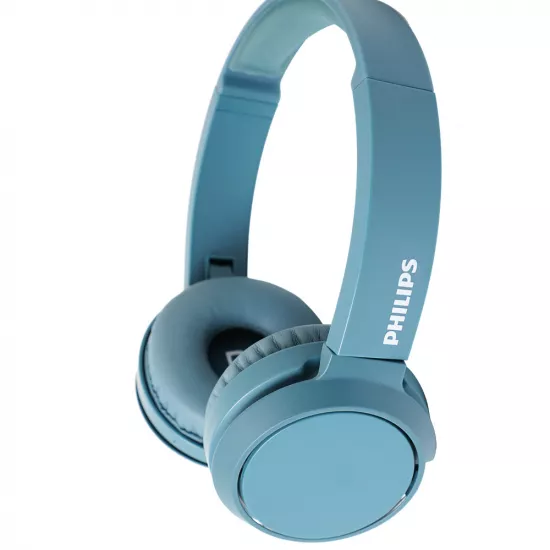 Qulaqlıq Philips naqilsiz qulaq üstü (mikrofonlu) mavi TAH4205BL/00