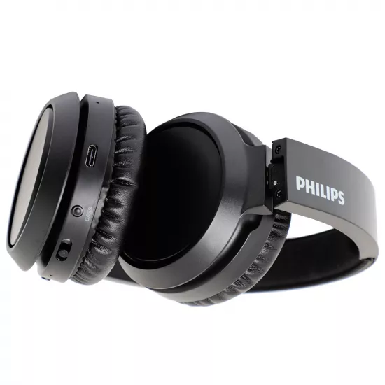 Qulaqlıq Philips naqilsiz qulaq üstü (mikrofonlu) qara TAH4205BK/00