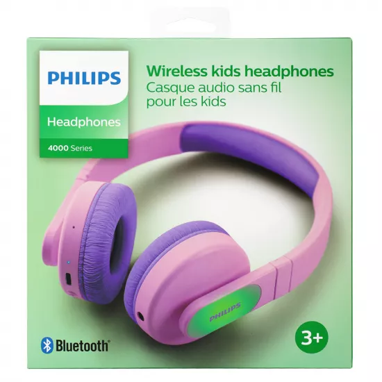 Qulaqlıq Philips qulaq üstü uşaq (mikrofonlu) çəhrayı TAK4206PK/00