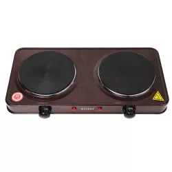Elektrik peçi Q-1037 2 gözlü qəhvəyi (2000W,230v,50hz) Elektrik peçi Q-1037 2 gözlü qəhvəyi (2000W,230v,50hz)