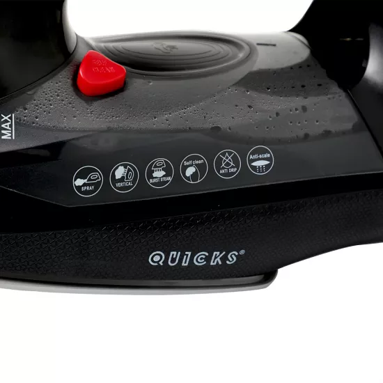 Ütü Q-8875 3100W qırmızı+qara