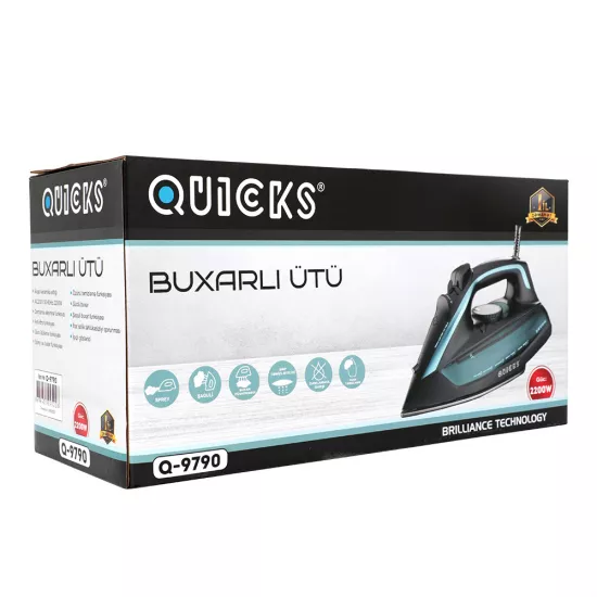 Ütü Q-9790 2200W qara
