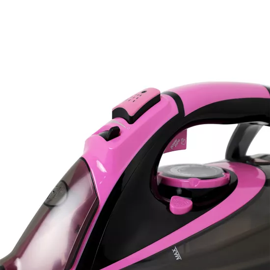 Ütü Q-9795 3000W qara+çəhrayı