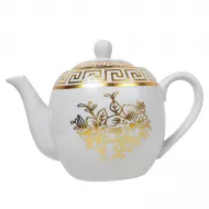 Çaynik FR-5485-7B (5485-7) dəm 7' 6 ədədli qızılı güllü versace