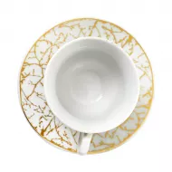 Çay dəsti FR-5505-1 220CC 6 ədədli qızılı xət-xət