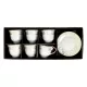 Çay dəsti FR-5505-1 220CC 6 ədədli qızılı xət-xət