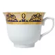 Çay dəsti FR-5505-5 220CC 6 ədədli qızılı mavi güllü