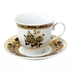 Çay dəsti FR-5505-2 220CC 6 ədədli qara