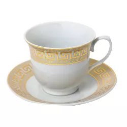Çay dəsti FR-5505 220CC 6 ədədli qızılı versace