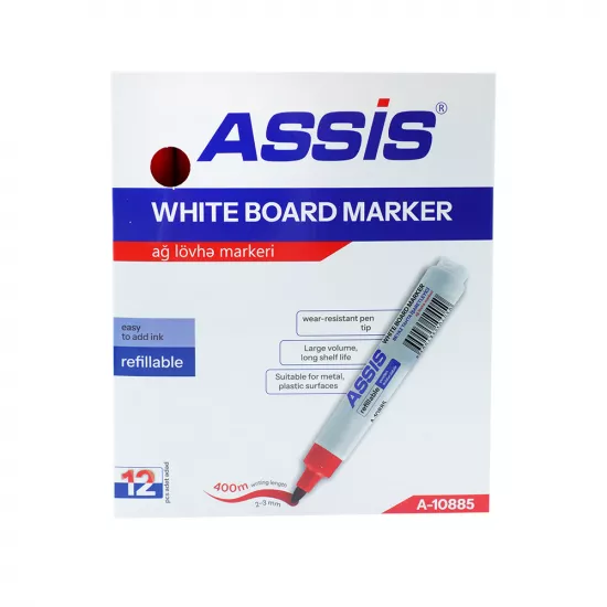 Marker lövhə A-10885 qırmızı