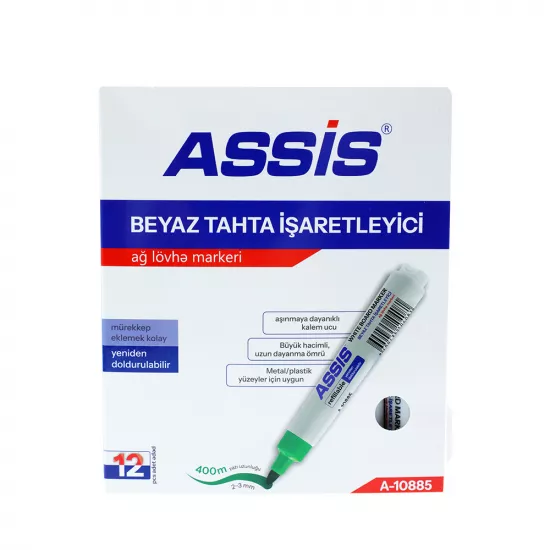 Marker lövhə A-10885 yaşıl