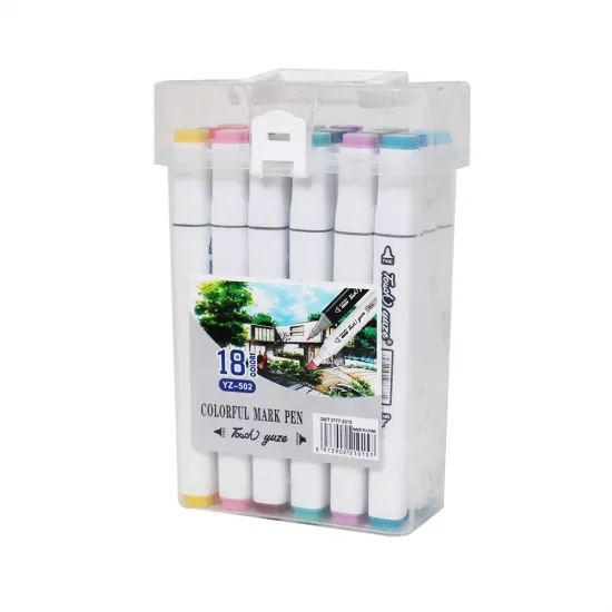 Marker YZ-502-18 2-tərəfli (18li)