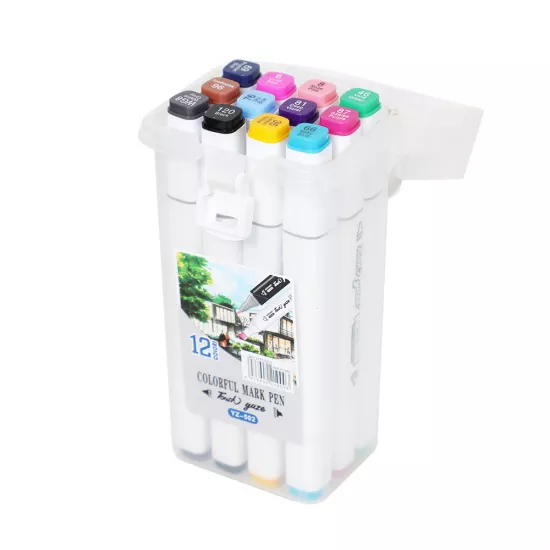 Marker YZ-502-12 2-tərəfli (12li)