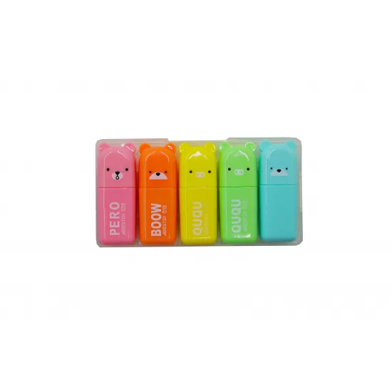 Textmarker 5 rəng RM-1520-5