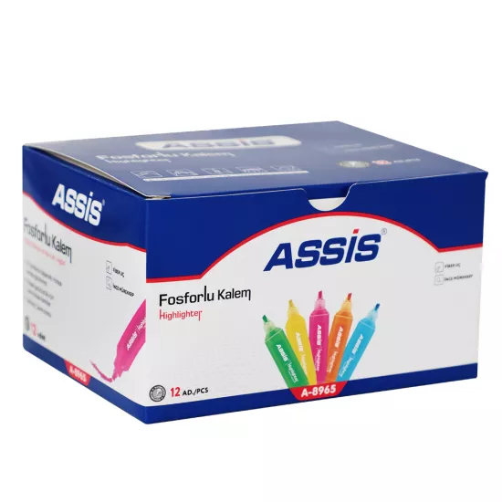 Textmarker A-8965 çəhrayı 2.85qr