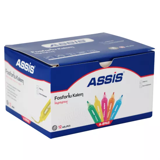 Textmarker A-8965 sarı 2.85qr