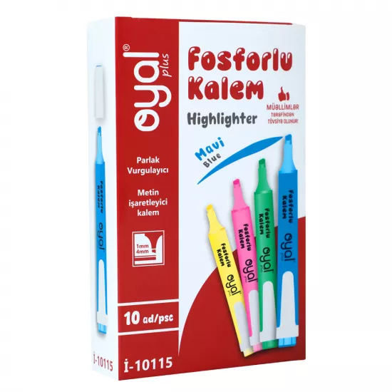 Textmarker i-10115 mavi