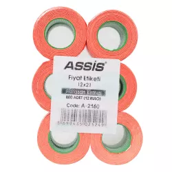 Qiymət kağızı qırmızı A-2160