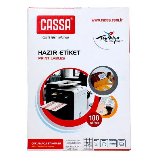 Label (70*37.125) CA-1037 24 ədədli
