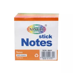 Qeyd kağızı 7676-500Y yapışqanlı qabsız rəngli