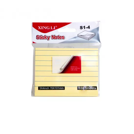Qeyd kağızı notes S1-4 (76*101) xətli