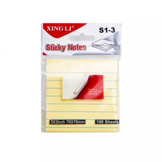 Qeyd kağızı notes S1-3-H (7676) xətli