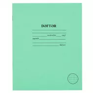 Dəftər 12 vərəq dama ağ