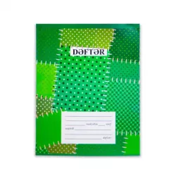 Dəftər 12 vərəq rəngli ana dili