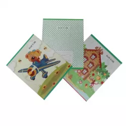 Dəftər 12 vərəq rəngli dama