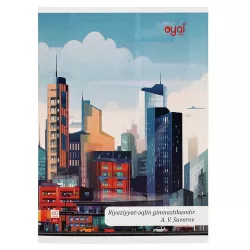 Dəftər A5 60 vərəq dama Dəftər A5 60 vərəq dama