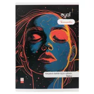 Dəftər A5 100 vərəq dama