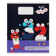 Dəftər B5 24 vərəq dama 65 qr premium