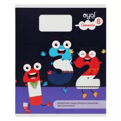 Dəftər B5 24 vərəq dama 65 qr premium