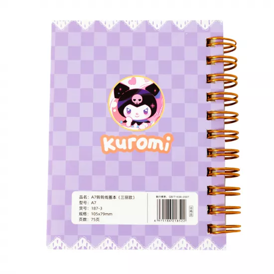 Bloknot JZ-004 kuromi 4-lü