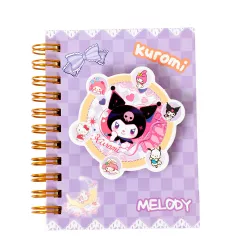 Bloknot spirallı  187-3 kuromi