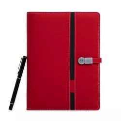 Qeyd dəftəri + Power Bank qırmızı
