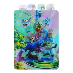 Spirallı bloknot 3D-PP015 ZooTopia Spirallı bloknot 3D-PP015 ZooTopia