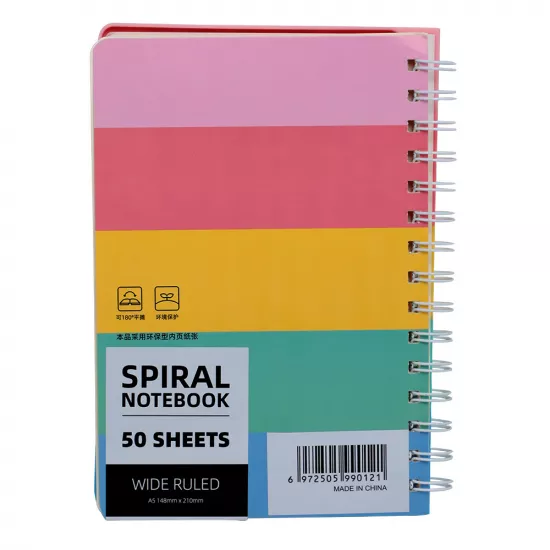 Bloknot spirallı pop-it üzlü A5 50v POP-5