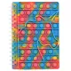 Bloknot spirallı pop-it üzlü A5 50v POP-7